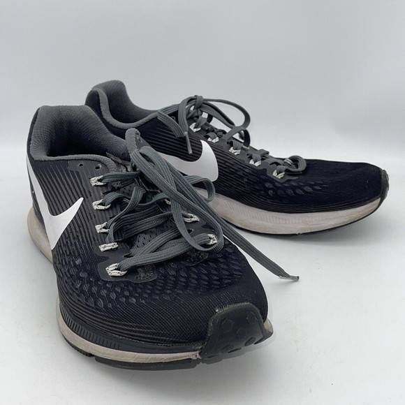 Nike Womens Air Zoom Pegasus 34 887017-001 Black Running Shoes Sneakers Size 9.5 - Picture 1 of 8